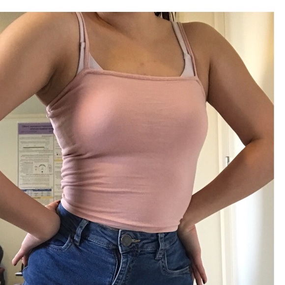 Pink mini crop top - Picture 2 of 2